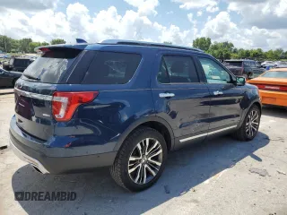 2016 Ford Explorer Platinum z VIN 1FM5K8HT8GGD13257, wystawiony jako Copart lot #64598475 z przebiegiem 95 499 mil mil oraz Szkoda całkowita • Salvage title. Historia ofert i sprzedaży dostępna na DreamBid. Obrazek 3.