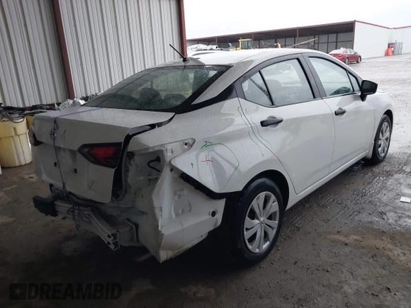 2021 Nissan Versa S with VIN 3N1CN8DV7ML821143, listed as a IAAI auction lot 42158003 with 78,731 mi miles and . Bid and sale history available at DreamBid. Image 4.