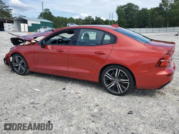 2019 Volvo S60 R-Design with VIN 7JR102FM9KG000519, listed as a Copart auction lot 64456574 with 0 mi miles and Salvage Title. Bid and sale history available at carsss.com. Image 2.