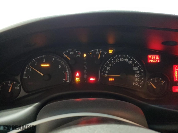 2002 Pontiac Bonneville SSEi with VIN 1G2HZ541024214057, listed as a Copart auction lot 44550455 with NaN miles and Non Repairable. Bid and sale history available at carsss.com. Image 9.