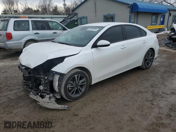 2023 Kia Forte LXS with VIN 3KPF24AD1PE574105, listed as a Copart auction lot 88755795 with 44,688 mi miles and Salvage Title. Bid and sale history available at carsss.com. Image 1.
