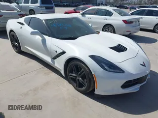 2016 Chevrolet Corvette 1LT with VIN 1G1YB2D75G5102741, listed as a IAAI auction lot 41729768 with 24,504 mi miles. Bid and sale history available at carsss.com. Image 1.
