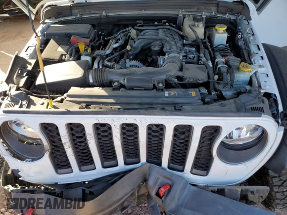 2022 Jeep Gladiator Rubicon with VIN 1C6JJTBG3NL103293, listed as a Copart auction lot 45599755 with Not provided miles and Salvage title. Bid and sale history available at DreamBid. Image 14.