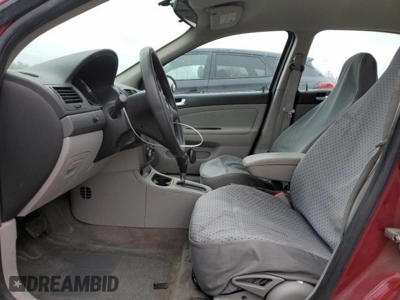 2008 Chevrolet Cobalt LT with VIN 1G1AL58F387150424, listed as a Copart auction lot 51049905 with 75,055 mi miles and Salvage Title. Bid and sale history available at DreamBid. Image 7.