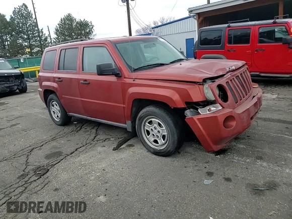 2008 Jeep Patriot Sport with VIN 1J8FF28W08D660744, listed as a Copart auction lot 51783135 with 196,158 mi miles and Salvage Title. Bid and sale history available at carsss.com. Image 12.