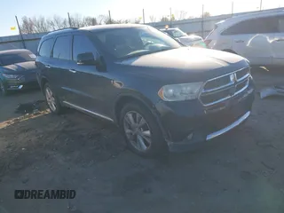 2013 Dodge Durango Crew with VIN 1C4SDJDT4DC674504, listed as a IAAI auction lot 41039934 with 155,088 mi miles. Bid and sale history available at carsss.com. Image 1.