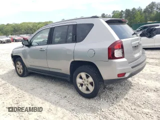 2017 Jeep Compass Sport z VIN 1C4NJCBB9HD117714, wystawiony jako Copart lot #52106065 z przebiegiem 169 246 mil mil oraz Szkoda całkowita • Salvage title. Historia ofert i sprzedaży dostępna na DreamBid. Obrazek 2.