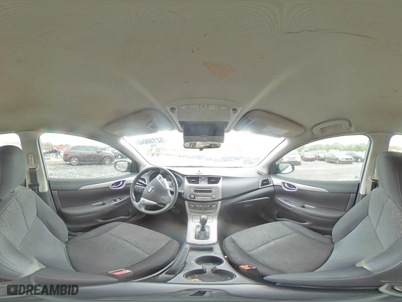 2014 Nissan Sentra S with VIN 3N1AB7AP7EL632798, listed as a Copart auction lot 52158045 with 162,096 mi miles and Salvage Title. Bid and sale history available at carsss.com. Image 14.