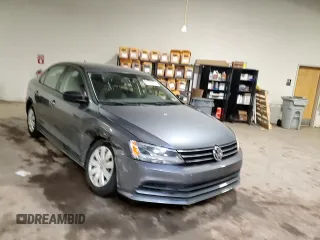 2015 Volkswagen Jetta S with VIN 3VW2K7AJ3FM413861, listed as a Copart auction lot 61868405 with 84,000 mi miles and Salvage title. Bid and sale history available at DreamBid. Image 13.