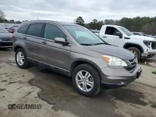 2011 Honda CR-V EX-L with VIN 5J6RE3H70BL039761, listed as a Copart auction lot 42947185 with 64,187 mi miles and Salvage Title. Bid and sale history available at carsss.com. Image 4.