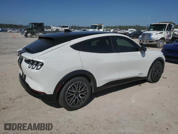 2024 Ford Mustang Mach-E Premium with VIN 3FMTK3R49RMA01586, listed as a Copart auction lot 74674944 with 3,055 mi miles and Salvage Title. Bid and sale history available at DreamBid. Image 3.