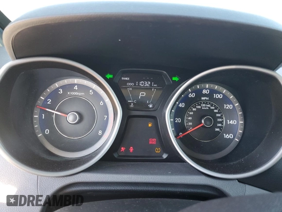 2013 Hyundai Elantra Coupe GS PZEV with VIN KMHDH6AE0DU006527, listed as a Copart auction lot 80030314 with 110,321 mi miles and Salvage Title. Bid and sale history available at carsss.com. Image 9.