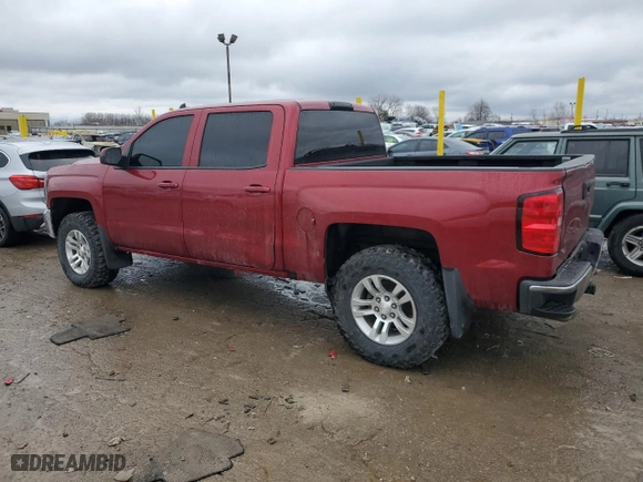 2018 Chevrolet Silverado 1500 LT with VIN 3GCUKREC0JG364449, listed as a Copart auction lot 43485215 with 113,962 mi miles and Salvage Title. Bid and sale history available at carsss.com. Image 2.