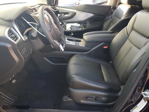 2024 Nissan Murano SL with VIN 5N1AZ2CJ3RC105262, listed as a Copart auction lot 83023564 with 13 mi miles and Salvage Title. Bid and sale history available at carsss.com. Image 7.