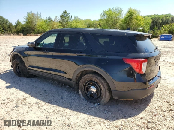 2022 Ford Police Interceptor Utility z VIN 1FM5K8AB7NGA41606, wystawiony jako Copart lot #53535885 z przebiegiem 73 281 mil mil oraz Szkody całkowita. Historia ofert i sprzedaży dostępna na DreamBid. Obrazek 2.