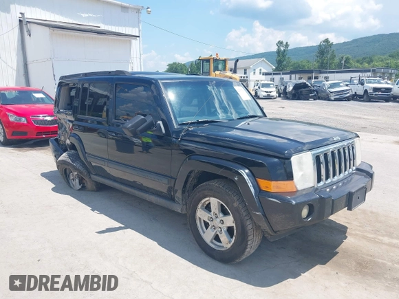 2007 Jeep Commander Sport with VIN 1J8HG48K77C556917, listed as a IAAI auction lot 42659784 with 216,395 mi miles and . Bid and sale history available at DreamBid. Image 1.