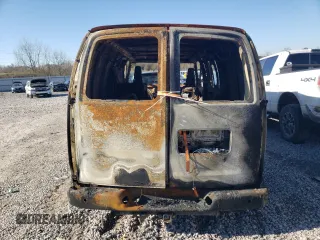 2020 Chevrolet Express Cargo Van with VIN 1GCWGAFG5L1274969, listed as a Copart auction lot 85119504 with 0 mi miles and Non Repairable. Bid and sale history available at carsss.com. Image 6.