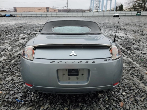 2007 Mitsubishi Eclipse GT with VIN 4A3AL35TX7E037180, listed as a Copart auction lot 50335665 with 78,311 mi miles and Salvage Title. Bid and sale history available at DreamBid. Image 6.