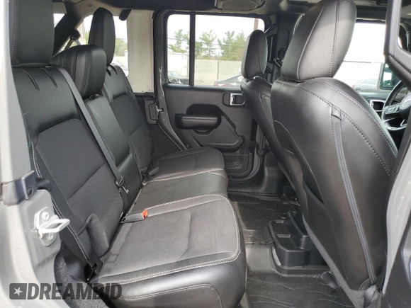 2021 Jeep Wrangler Unlimited Freedom with VIN 1C4HJXDN4MW672340, listed as a Copart auction lot 49406695 with 48,832 mi miles and Salvage title. Bid and sale history available at DreamBid. Image 10.