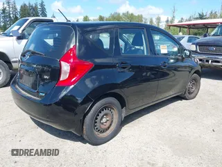 2015 Nissan Note SV with VIN 3N1CE2CP0FL409858, listed as a IAAI auction lot 42159578 with 133,505 mi miles and . Bid and sale history available at DreamBid. Image 4.