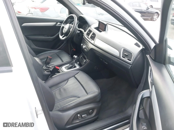 2018 Audi Q3 Premium with VIN WA1BCCFSXJR028356, listed as a IAAI auction lot 41761544 with 82,877 mi miles. Bid and sale history available at carsss.com. Image 5.