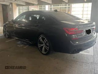 2016 BMW 7 Series 750i xDrive with VIN WBA7F2C51GG415746, listed as a Copart auction lot 50784393 with 73,117 mi miles. Bid and sale history available at carsss.com. Image 3.
