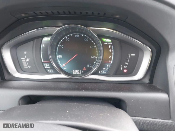 2015 Volvo XC60 T5 with VIN YV4612RK4F2633344, listed as a IAAI auction lot 41504235 with NaN miles. Bid and sale history available at carsss.com. Image 7.