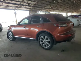 2006 Infiniti FX35 with VIN JNRAS08U66X105454, listed as a Copart auction lot 41458105 with 133,052 mi miles and Salvage Title. Bid and sale history available at carsss.com. Image 2.