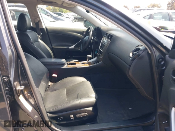 2009 Lexus IS 250 with VIN JTHBK262592083464, listed as a IAAI auction lot 42405805 with 83,968 mi miles and . Bid and sale history available at DreamBid. Image 5.