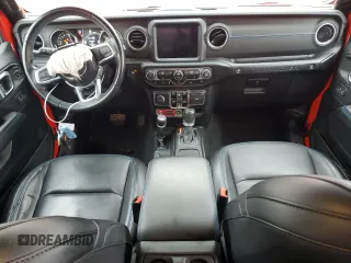 2022 Jeep Wrangler Unlimited Rubicon with VIN 1C4JJXR62NW171306, listed as a Copart auction lot 81366074 with 25,001 mi miles and Clean title. Bid and sale history available at DreamBid. Image 8.