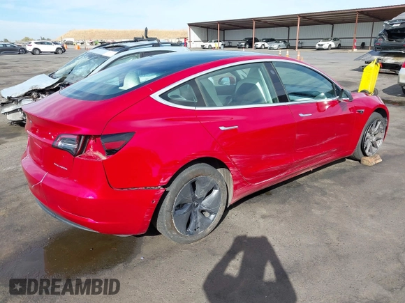 2020 Tesla Model 3 Long Range z VIN 5YJ3E1EB1LF668197, wystawiony jako IAAI lot #40551873 z przebiegiem 94 233 mil mil oraz . Historia ofert i sprzedaży dostępna na DreamBid. Obrazek 4.