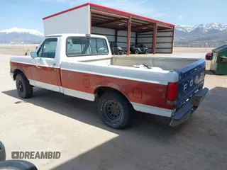 1990 Ford F-150 with VIN 1FTEF14N0LKA50583, listed as a IAAI auction lot 41991153 with 75,504 mi miles. Bid and sale history available at carsss.com. Image 3.