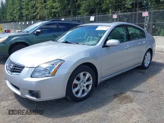 2007 Nissan Maxima SE with VIN 1N4BA41E77C862623, listed as a IAAI auction lot 42660896 with 117,276 mi miles and . Bid and sale history available at DreamBid. Image 6.