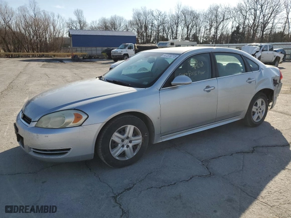 2009 Chevrolet Impala LS with VIN 2G1WB57K991268242, listed as a Copart auction lot 47376215 with NaN miles and Salvage Title. Bid and sale history available at carsss.com. Image 1.