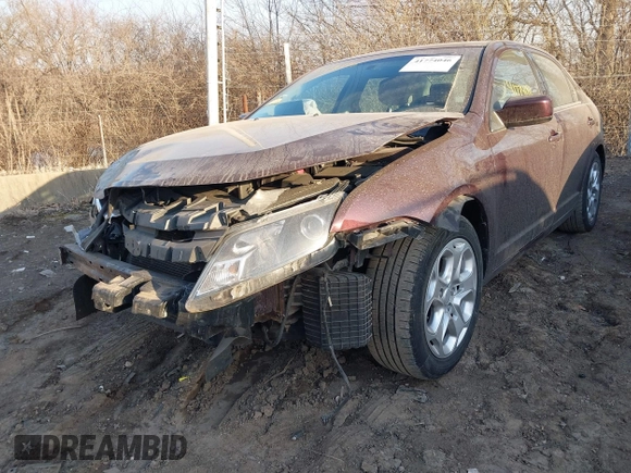 2011 Ford Fusion SE with VIN 3FAHP0HA2BR165178, listed as a IAAI auction lot 41774046 with 130,000 mi miles. Bid and sale history available at carsss.com. Image 6.
