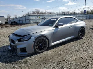 2024 BMW M2 with VIN 3MF13DM09R8E39176, listed as a Copart auction lot 47391325 with 6,699 mi miles and Salvage Title. Bid and sale history available at carsss.com. Image 1.