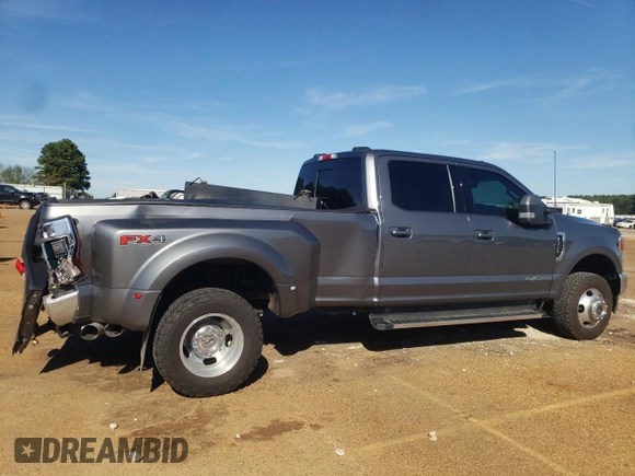 2022 Ford F-350 XL with VIN 1FT8W3DT9NEF80365, listed as a Copart auction lot 80200464 with 61,314 mi miles and Salvage Title. Bid and sale history available at DreamBid. Image 3.