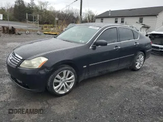 2008 Infiniti M with VIN JNKAY01F48M653966, listed as a Copart auction lot 51668835 with 197,648 mi miles and Salvage Title. Bid and sale history available at carsss.com. Image 1.