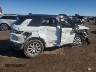 2019 Land Rover Range Rover Evoque SE with VIN SALVP2RX0KH347726, listed as a Copart auction lot 47424345 with 0 mi miles and Salvage Title. Bid and sale history available at carsss.com. Image 3.