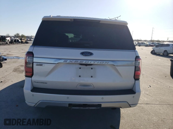 2019 Ford Expedition Platinum with VIN 1FMJU1LT1KEA71438, listed as a Copart auction lot 48466285 with 67,764 mi miles and Salvage Title. Bid and sale history available at carsss.com. Image 6.