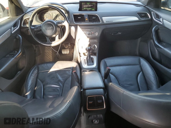 2015 Audi Q3 Premium Plus with VIN WA1EFCFS0FR011769, listed as a Copart auction lot 48183155 with 158,666 mi miles and Salvage title. Bid and sale history available at DreamBid. Image 8.