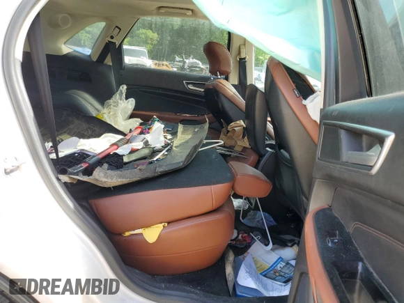2015 Ford Edge Titanium with VIN 2FMTK4K84FBB07704, listed as a Copart auction lot 48859925 with 0 mi miles and Non Repairable. Bid and sale history available at carsss.com. Image 11.