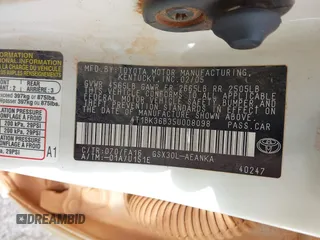 2005 Toyota Avalon XL z VIN 4T1BK36B35U008098, wystawiony jako IAAI lot #42361400 z przebiegiem 248 551 mil mil oraz . Historia ofert i sprzedaży dostępna na DreamBid. Obrazek 9.