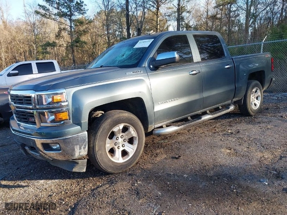 2014 Chevrolet Silverado 1500 LT with VIN 3GCUKREC4EG313736, listed as a IAAI auction lot 41309331 with 213,225 mi miles. Bid and sale history available at carsss.com. Image 2.