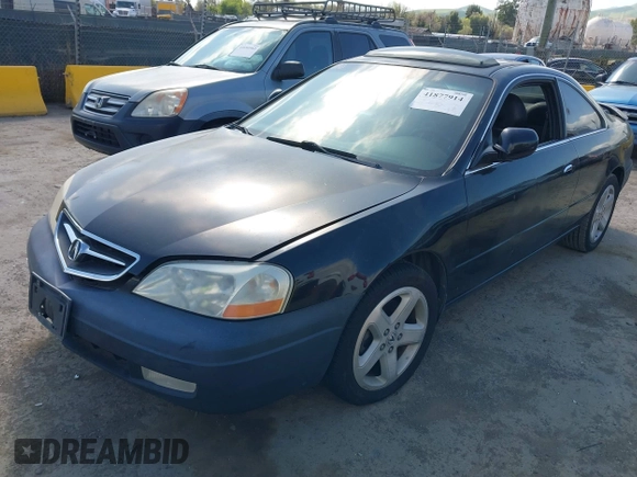 2001 Acura CL Type S with VIN 19UYA42671A017156, listed as a IAAI auction lot 41877914 with 268,214 mi miles. Bid and sale history available at carsss.com. Image 2.