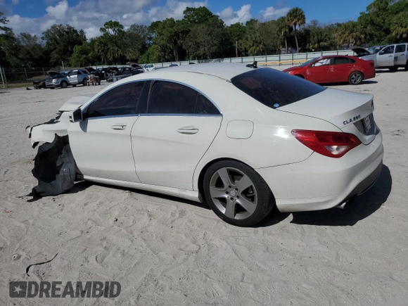 2016 Mercedes-Benz CLA 250 with VIN WDDSJ4EB7GN372963, listed as a Copart auction lot 75654723 with 170,778 mi miles and . Bid and sale history available at DreamBid. Image 2.