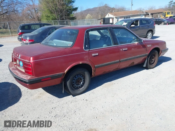 1992 Oldsmobile Cutlass Ciera with VIN 1G3AL54NXN6305928, listed as a IAAI auction lot 41818941 with 107,572 mi miles and . Bid and sale history available at DreamBid. Image 4.