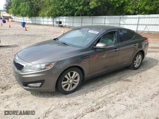 2013 Kia Optima EX with VIN 5XXGN4A75DG103664, listed as a Copart auction lot 54258495 with 106,638 mi miles and Clean Title. Bid and sale history available at carsss.com. Image 1.