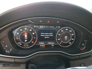 2018 Audi A4 allroad Premium Plus with VIN WA18NAF47JA024404, listed as a Copart auction lot 56096614 with 72,584 mi miles and Salvage Title. Bid and sale history available at carsss.com. Image 9.