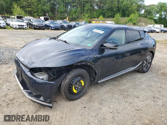 2024 Kia EV6 Wind z VIN KNDC3DLC6R5193465, wystawiony jako Copart lot #56941845 z przebiegiem 12 703 mil mil oraz Nie do naprawy • Non repairable. Historia ofert i sprzedaży dostępna na DreamBid. Obrazek 1.